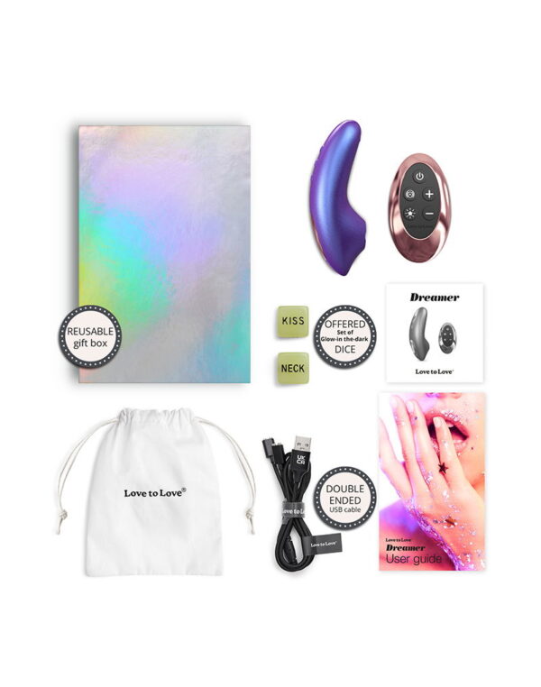 Love to Love - Dreamer - Clitorisvibrator - Paars - Afbeelding 5