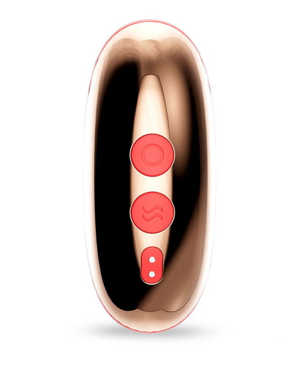 IY - Rondy - Clirotal Vibrator & Lik Tong met App - Rood - Afbeelding 8