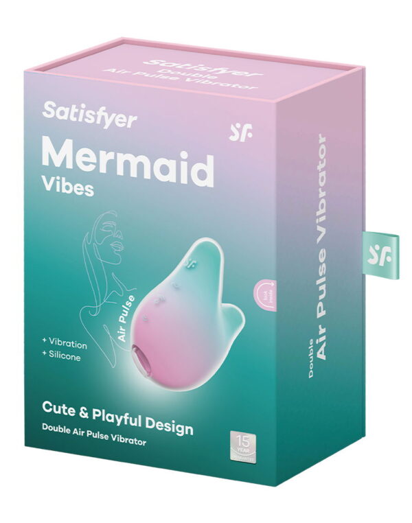 Satisfyer - Mermaid Vibes - Mint/Roze - Afbeelding 2