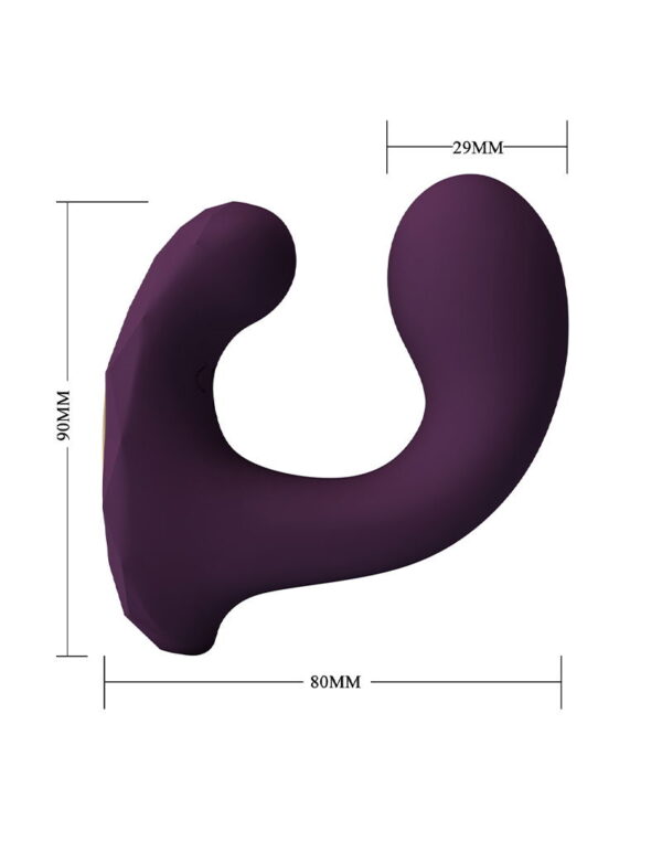 Pretty Love - Billy - G-Spot Vibrator met app afstandsbediening - Paars - Afbeelding 5