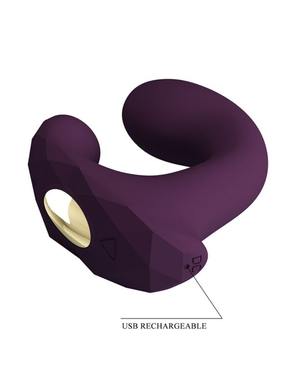 Pretty Love - Billy - G-Spot Vibrator met app afstandsbediening - Paars - Afbeelding 6