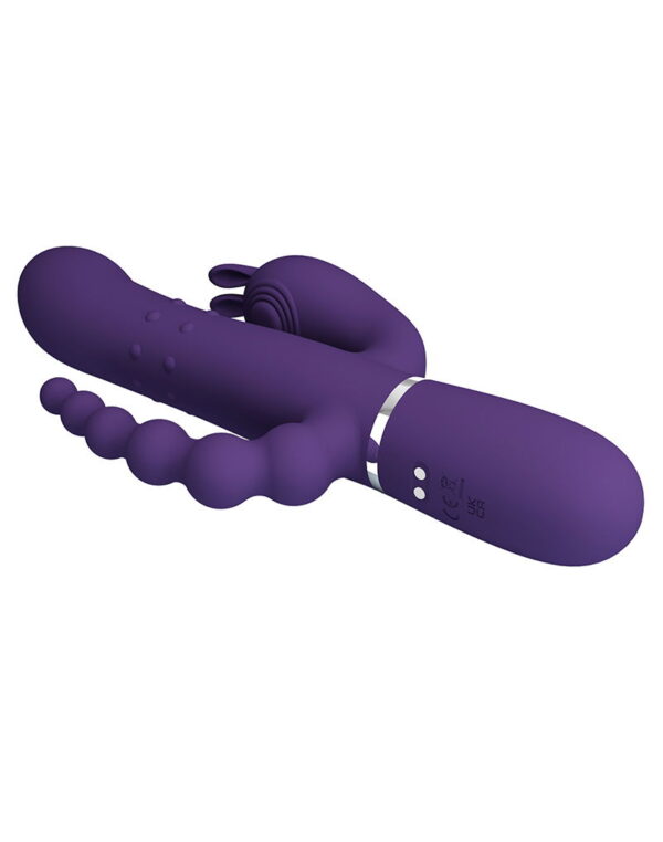 Pretty Love - Cammy - Triple Vibrator - Diep Paars - Afbeelding 5