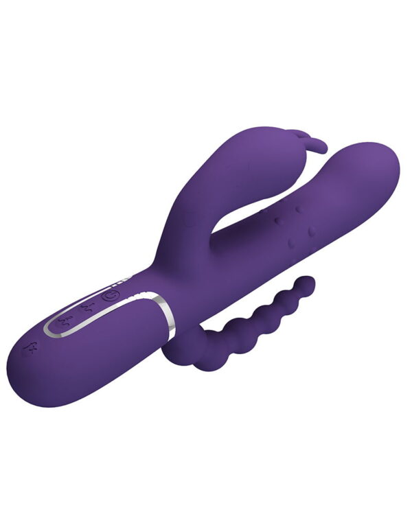 Pretty Love - Cammy - Triple Vibrator - Diep Paars - Afbeelding 7