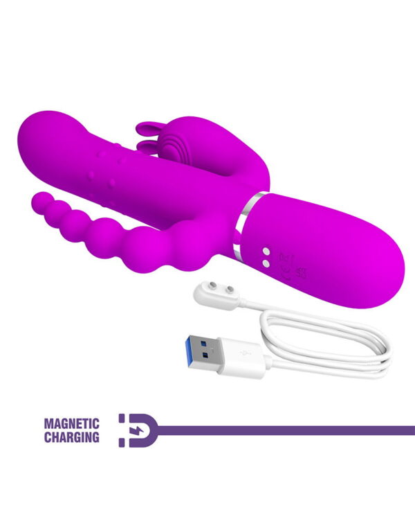 Pretty Love - Cammy - Triple Vibrator - Paars - Afbeelding 10