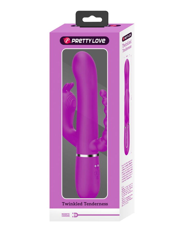 Pretty Love - Cammy - Triple Vibrator - Paars - Afbeelding 8