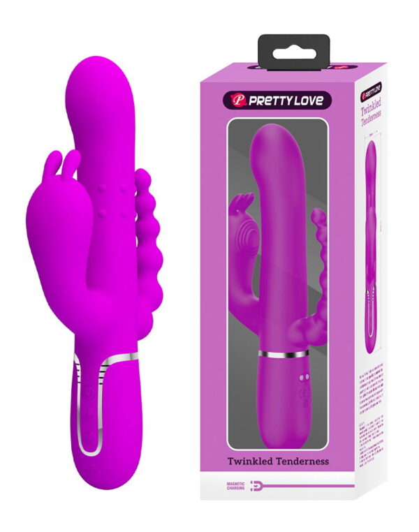 Pretty Love - Cammy - Triple Vibrator - Paars - Afbeelding 2