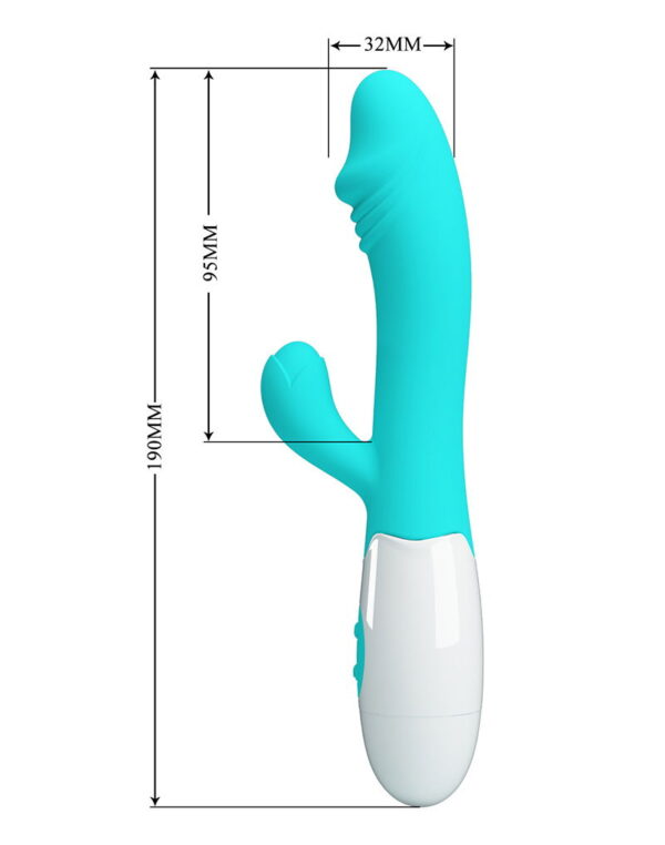 Pretty Love - Snappy - G-Spot Rabbit Vibrator - Groen - Afbeelding 9