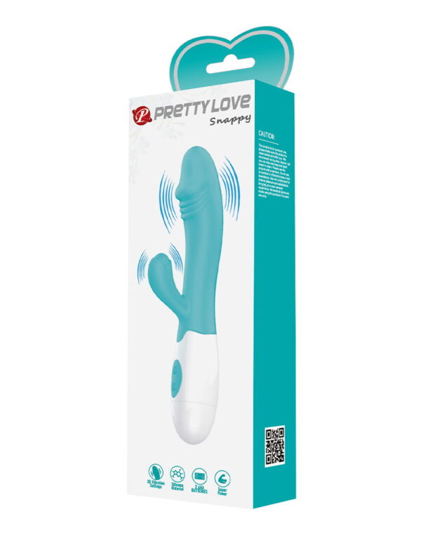 Pretty Love - Snappy - G-Spot Rabbit Vibrator - Groen - Afbeelding 10