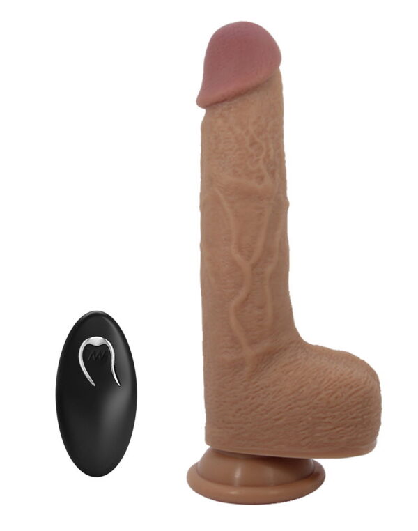 Pretty Love - Tommy - Lifelike Skin Vibrator - Lichtbruin