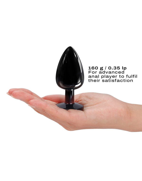 Dorcel - Diamond Plug Maat L - Butt Plug - Zwart - Afbeelding 5