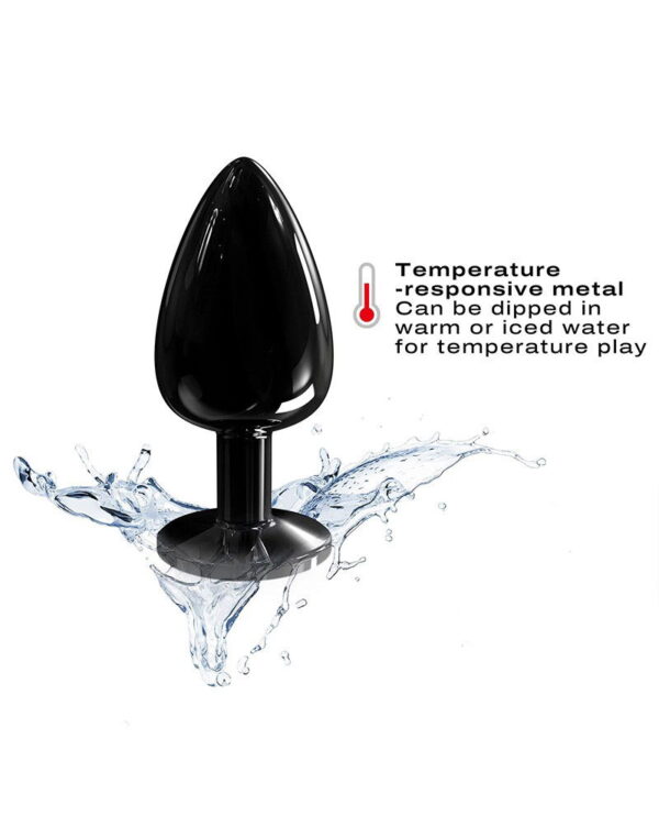 Dorcel - Diamond Plug Maat L - Butt Plug - Zwart - Afbeelding 7