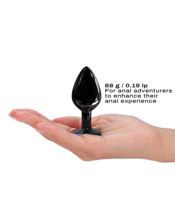 Dorcel - Diamond Plug Maat M - Butt Plug - Zwart - Afbeelding 5