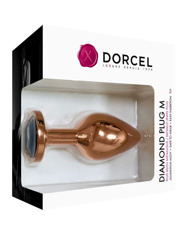 Dorcel - Diamond Plug Maat M - Butt Plug - Rose - Afbeelding 5