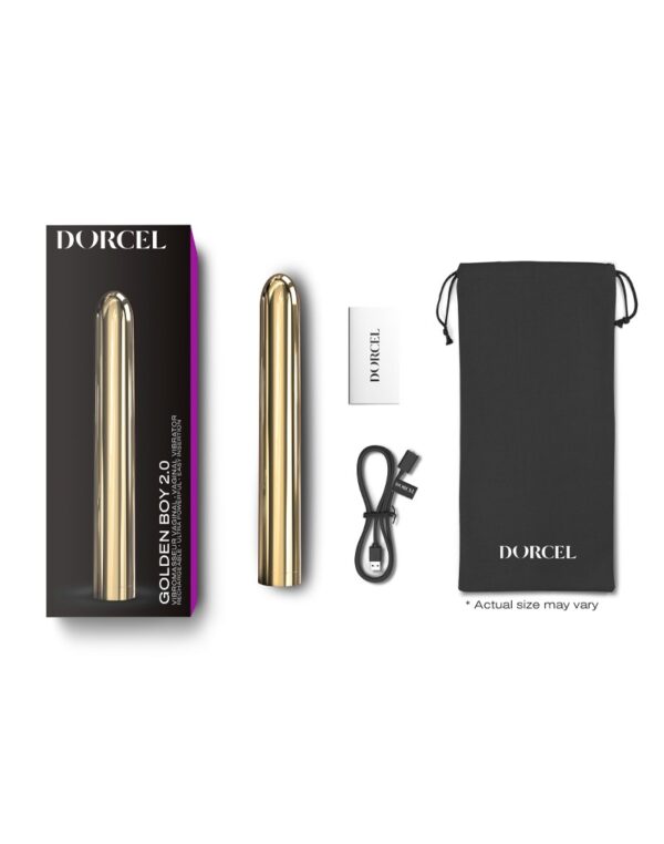 Dorcel - Golden Boy 2.0 - Bullet Vibrator - Goud - Afbeelding 2