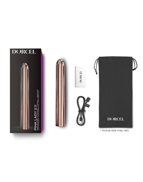 Dorcel - Pink Lady 2.0 - Bullet Vibrator - Rose - Afbeelding 2