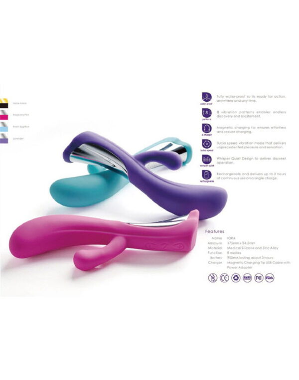 DORR - Iora - Rabbit-vibrator - Roze - Afbeelding 9