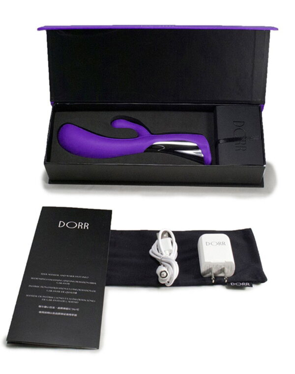 DORR - Iora - Rabbit Vibrator - Paars - Afbeelding 3