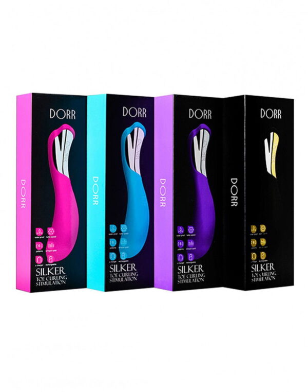 DORR - Silker - G-Spot Vibrator - Zwart - Afbeelding 2