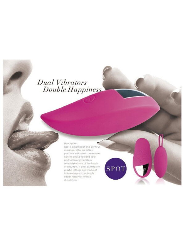 DORR - Spot - Draadloos Duo Ei + Oplegvibrator - Zwart - Afbeelding 8