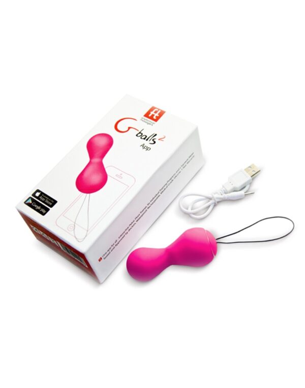 G-Vibe - G-Balls 2 - Geisha Balletjes + App - Roze - Afbeelding 2