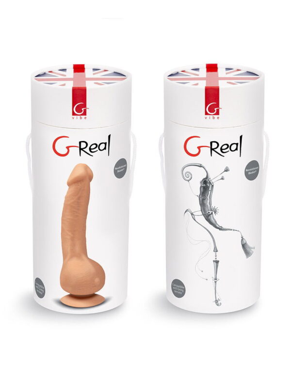 Gvibe - Greal BioSkin realistische vibrator - Afbeelding 2