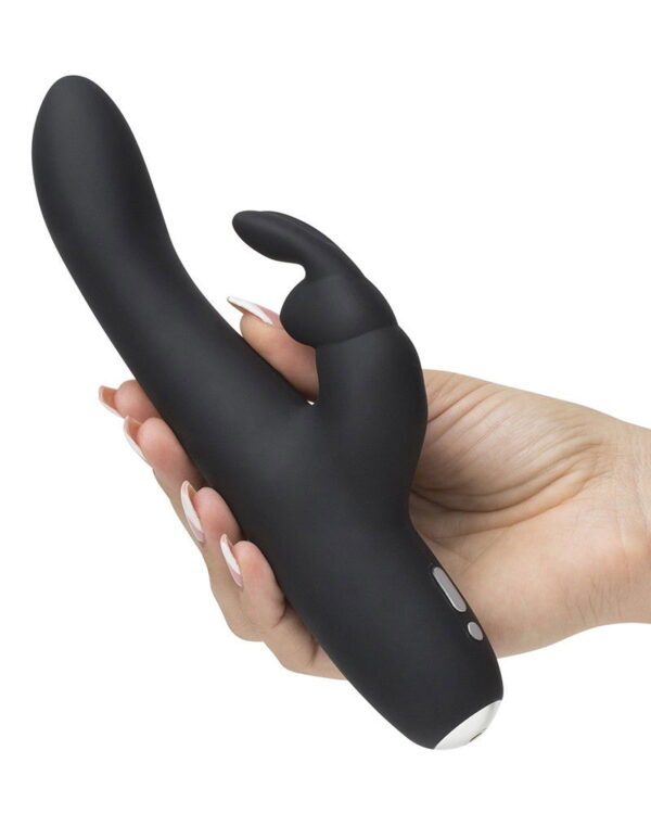 Greedy Girl - FSoG Slimline Rabbit Vibrator - Afbeelding 5