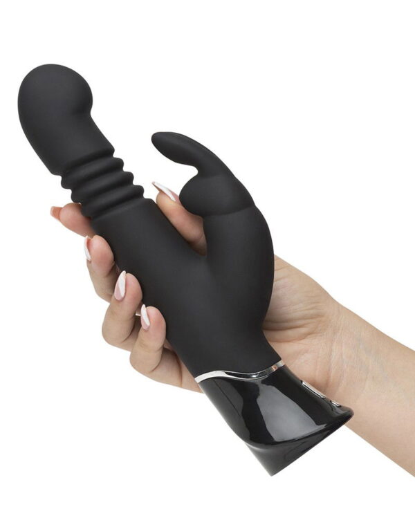 Greedy Girl - FSoG Thrusting G-Spot Rabbit Vibrator - Afbeelding 5