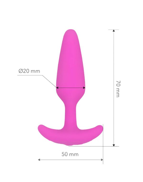 Gvibe - Gplug XS - Vibrerende Butt Plug - Roze - Afbeelding 7