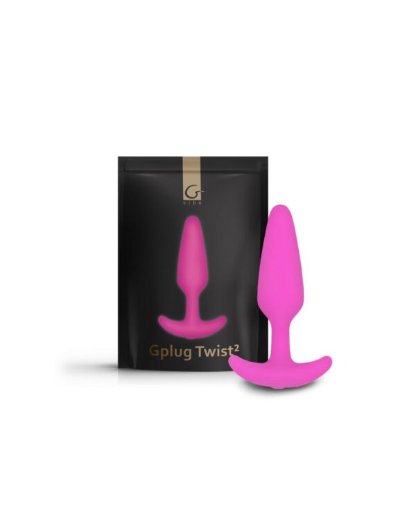 Gvibe - Gplug XS - Vibrerende Butt Plug - Roze - Afbeelding 2