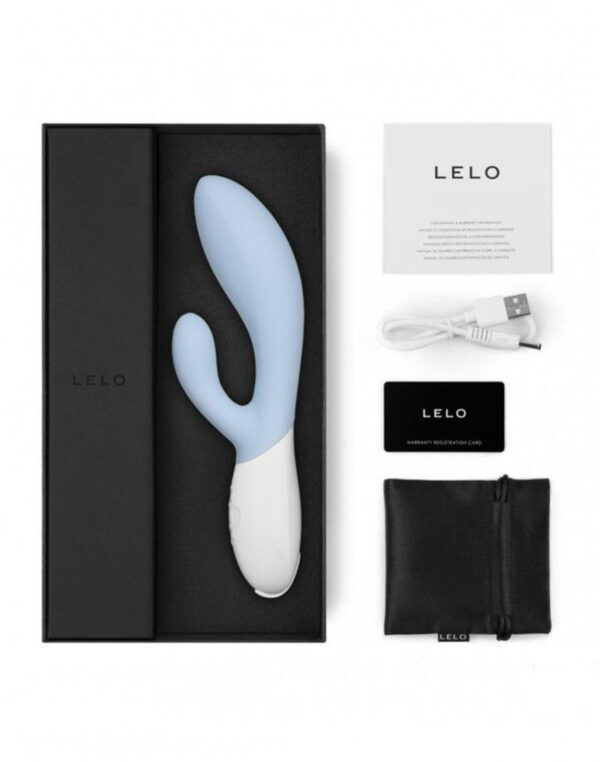 LELO - Ina 3 - Rabbit Vibrator - Seafoam - Afbeelding 3