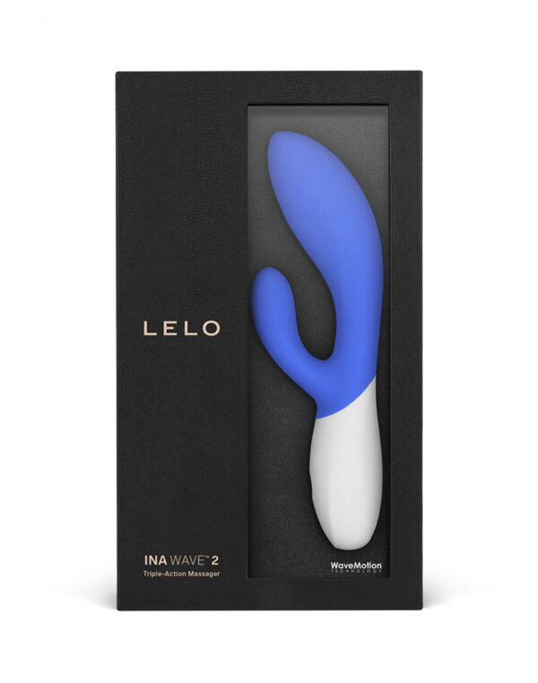 LELO - Ina Wave 2 - Rabbit Vibrator - California Sky - Afbeelding 2