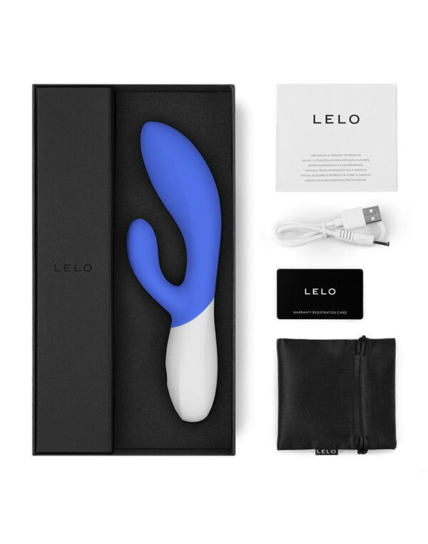 LELO - Ina Wave 2 - Rabbit Vibrator - California Sky - Afbeelding 3