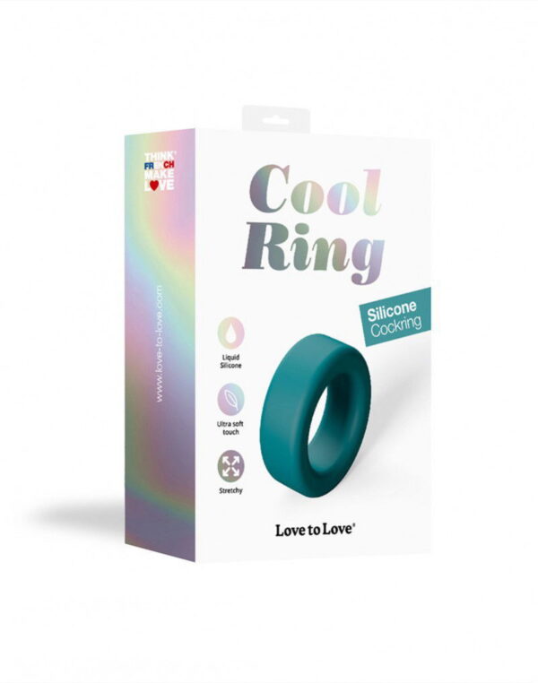 Love to Love - Cool Ring - Cock Ring - Blauw - Afbeelding 2