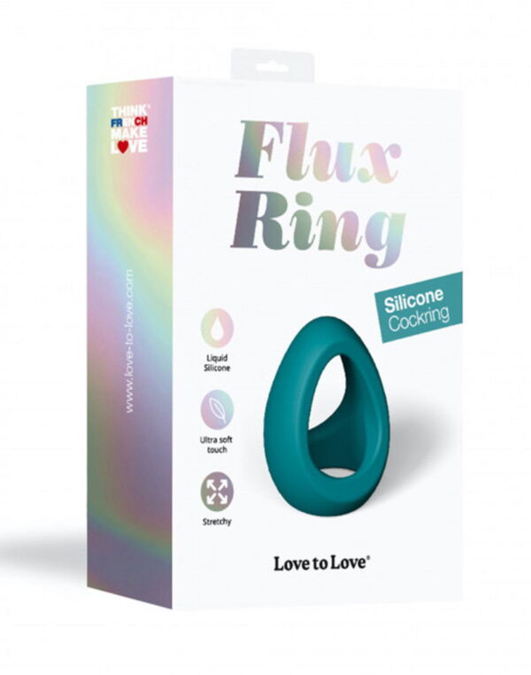 Love to Love - Flux Ring - Cock Ring - Blauw - Afbeelding 2