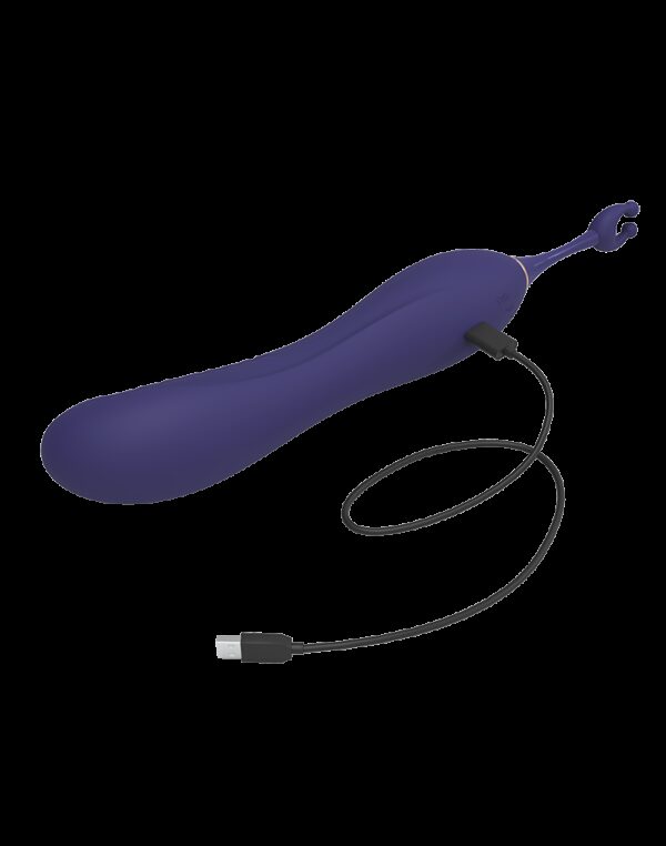 Love to Love - Ô Mega - Clitoris + G-Spot Vibrator - Indigo - Afbeelding 10