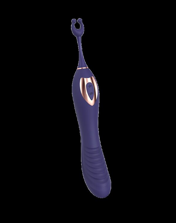 Love to Love - Ô Mega - Clitoris + G-Spot Vibrator - Indigo