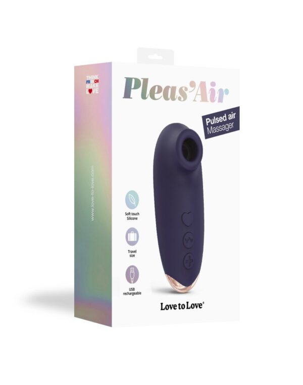 Love to Love - Pleas'air - Air Pressure Stimulator - Paars - Afbeelding 2