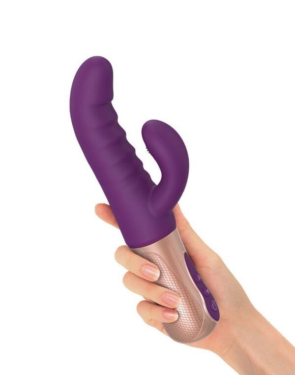 Love to Love - Sassy Bunny - Rabbit Vibrator - Paars - Afbeelding 3