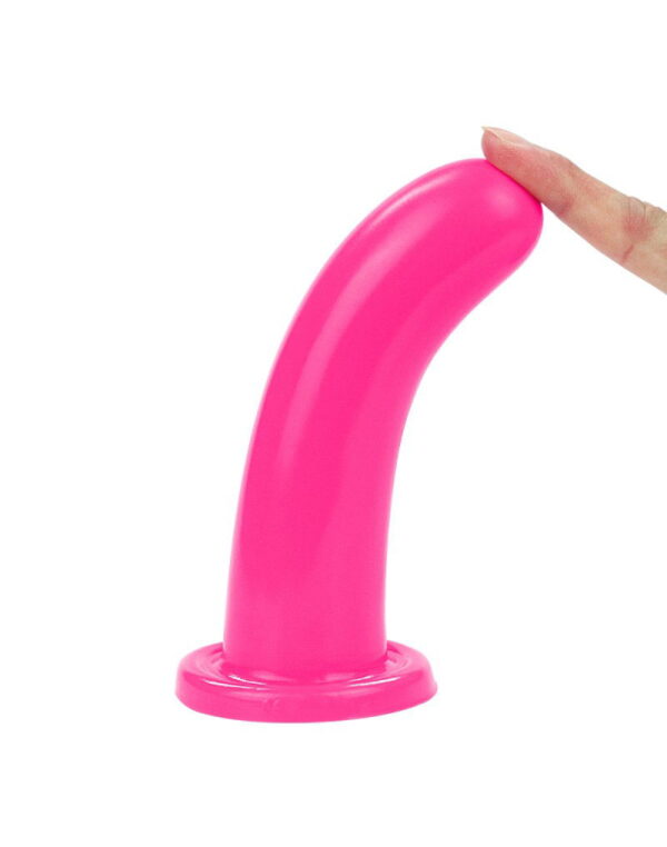 LoveToy - Holy Dong Large Dildo 15.5 cm - Roze - Afbeelding 4