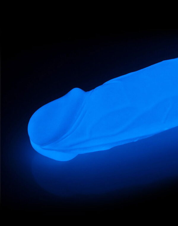 LoveToy - Lumino Play Dildo 19 cm - Glow in the Dark - Afbeelding 8