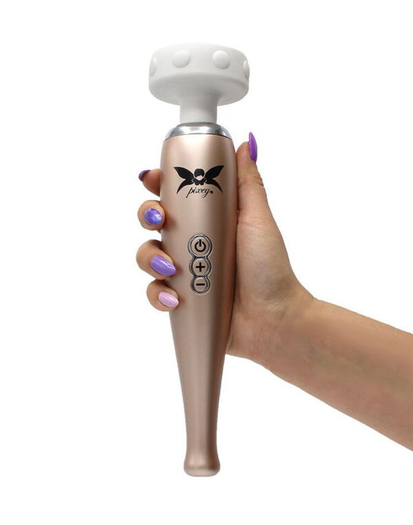 Pixey - Hammerhead - Wand Vibrator - Rosé Goud - Afbeelding 7