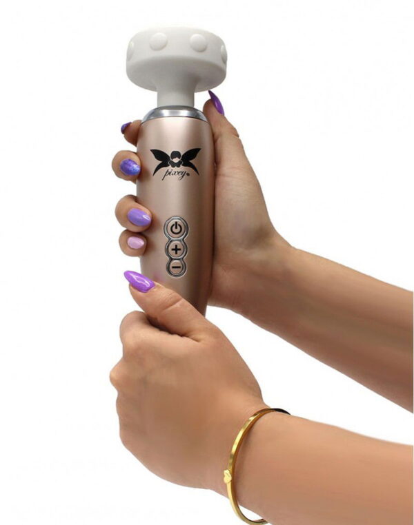 Pixey - Hammerhead - Wand Vibrator - Rosé Goud - Afbeelding 9