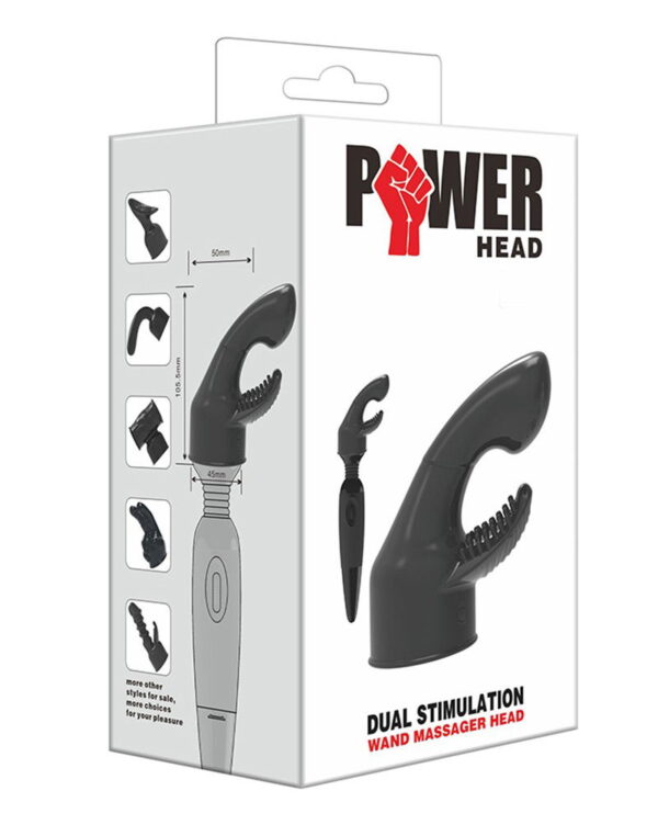 POWER - Massager Head Dual Stimulation - Afbeelding 2