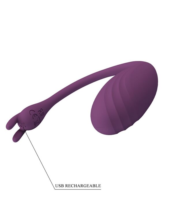 Pretty Love - Catalina - Draagbare Vibrator met App-bediening - Paars - Afbeelding 7