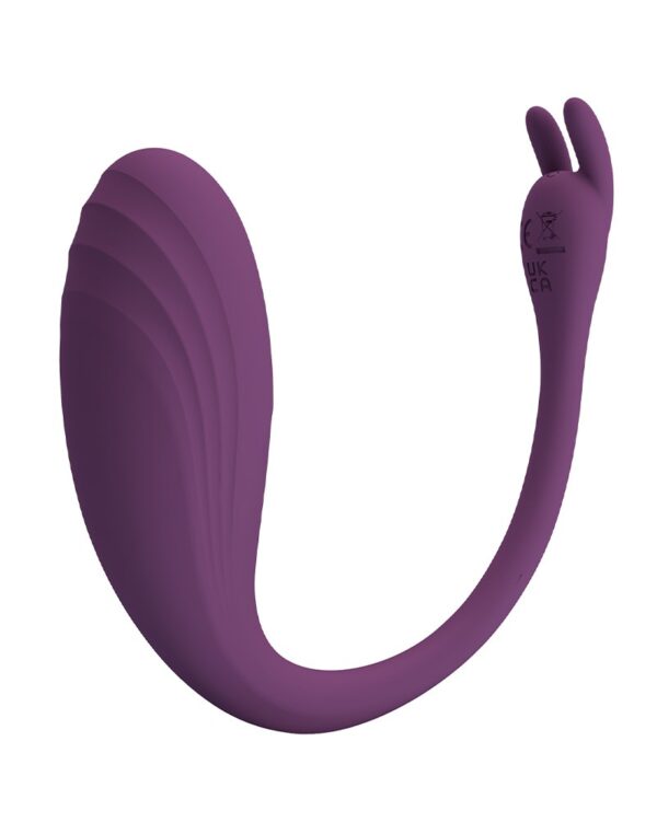 Pretty Love - Catalina - Draagbare Vibrator met App-bediening - Paars - Afbeelding 3