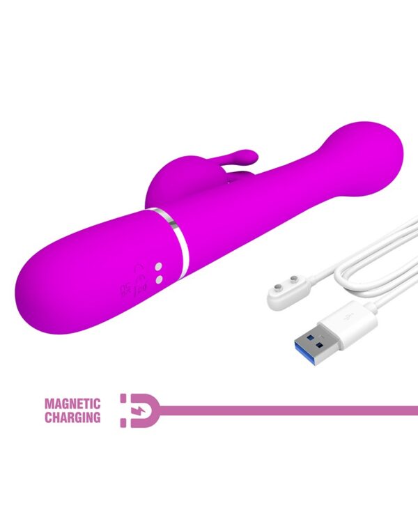 Pretty Love - Dejon - Rabbit Vibrator - Paars - Afbeelding 10