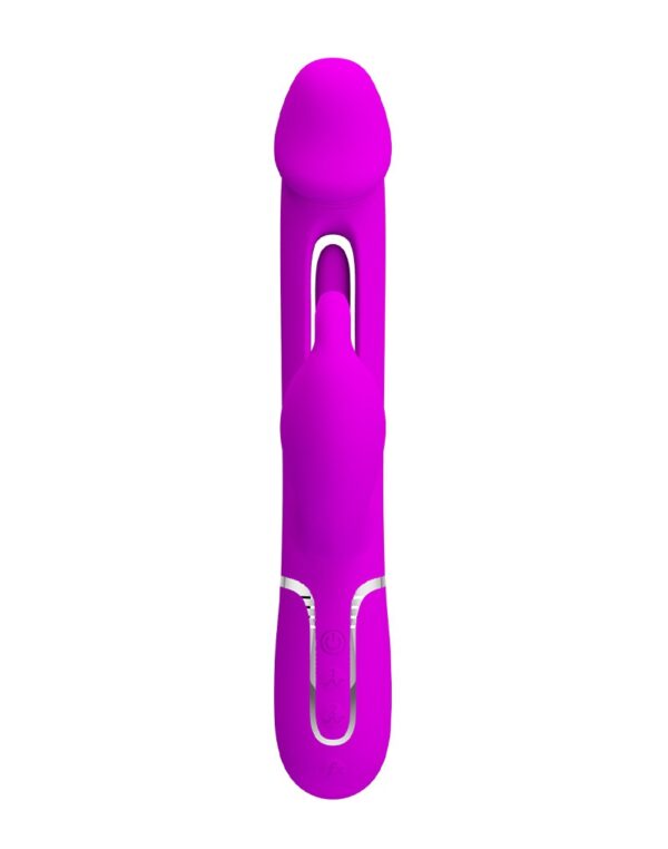 Pretty Love - Kampas - Rabbit Vibrator 3 in 1- Paars - Afbeelding 5