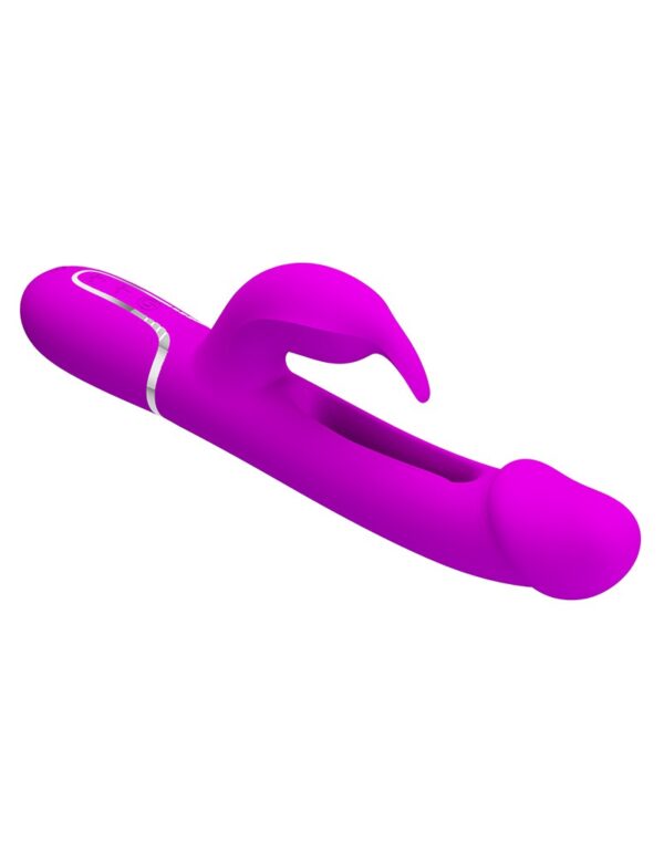 Pretty Love - Kampas - Rabbit Vibrator 3 in 1- Paars - Afbeelding 7