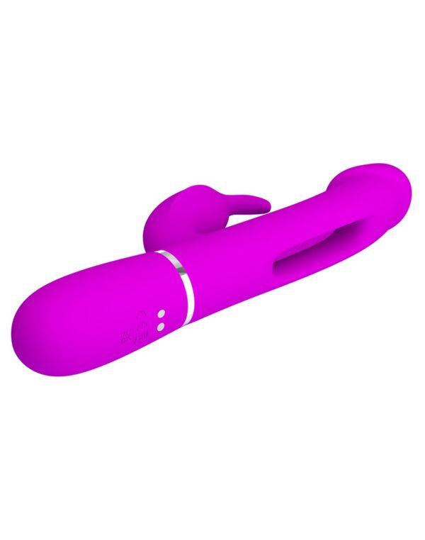 Pretty Love - Kampas - Rabbit Vibrator 3 in 1- Paars - Afbeelding 8