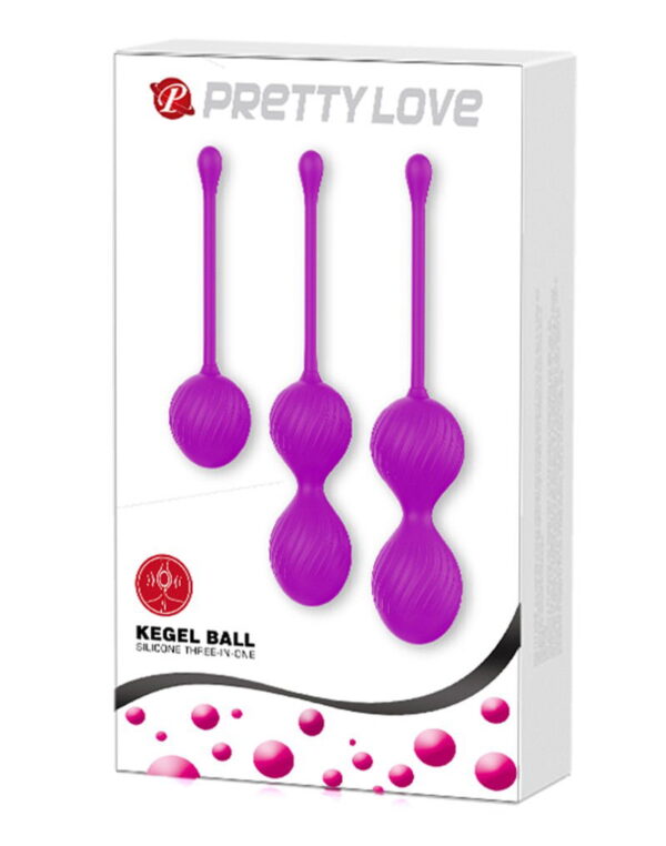 Pretty Love Kegel Ball training set